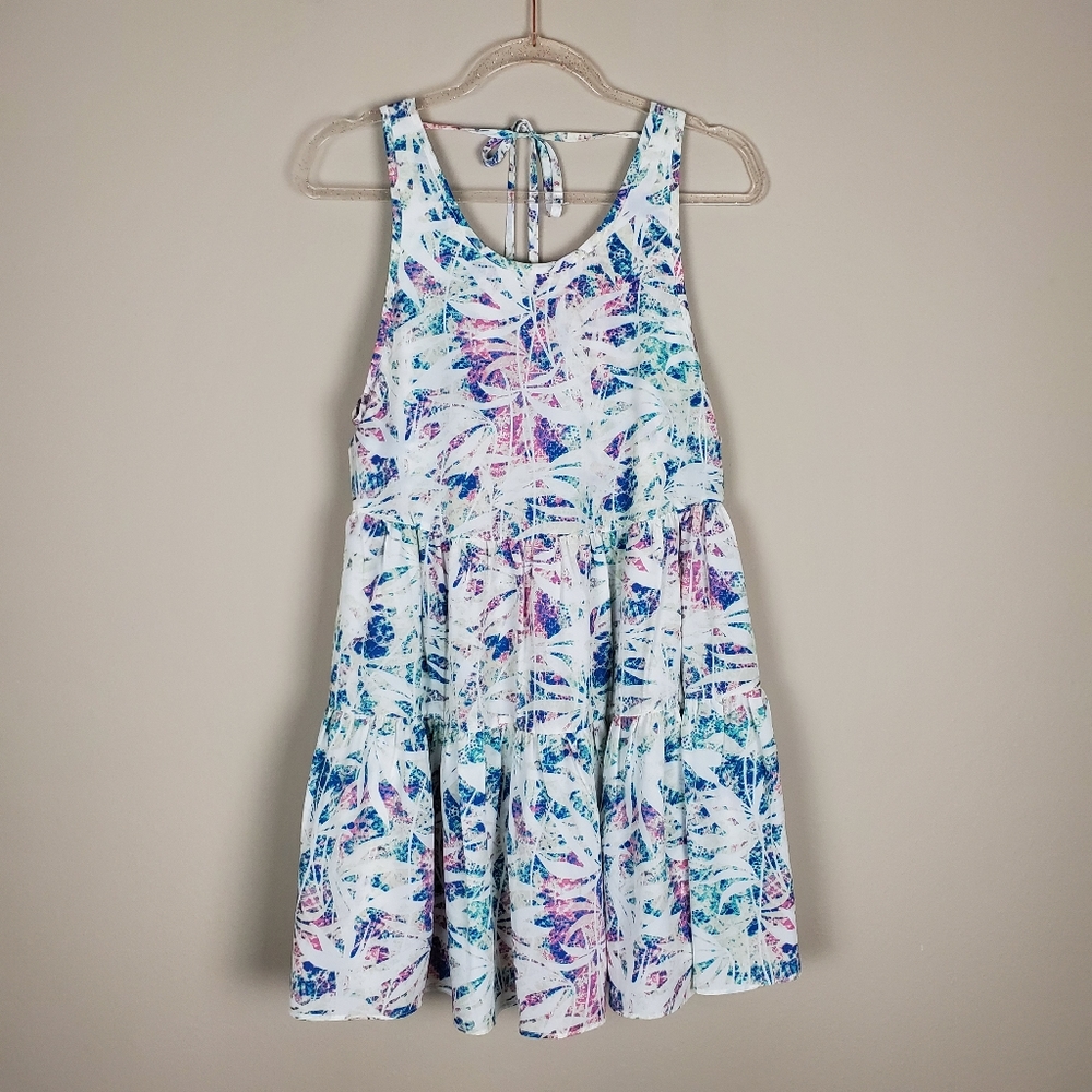 Lovers + FRIENDS Sleeveless Tropical Dress Sz S